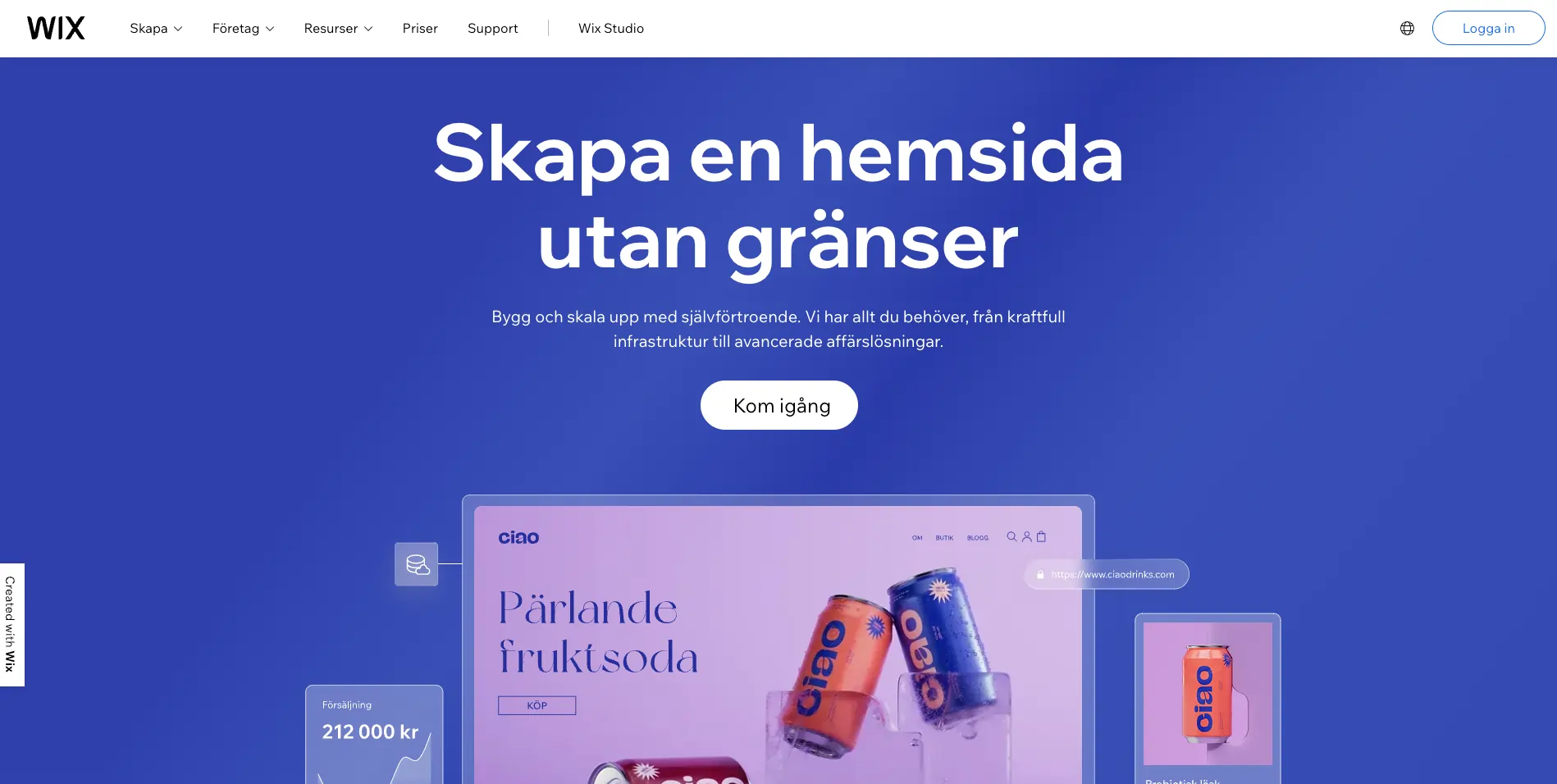 tips för att göra en wix hemsida gratis