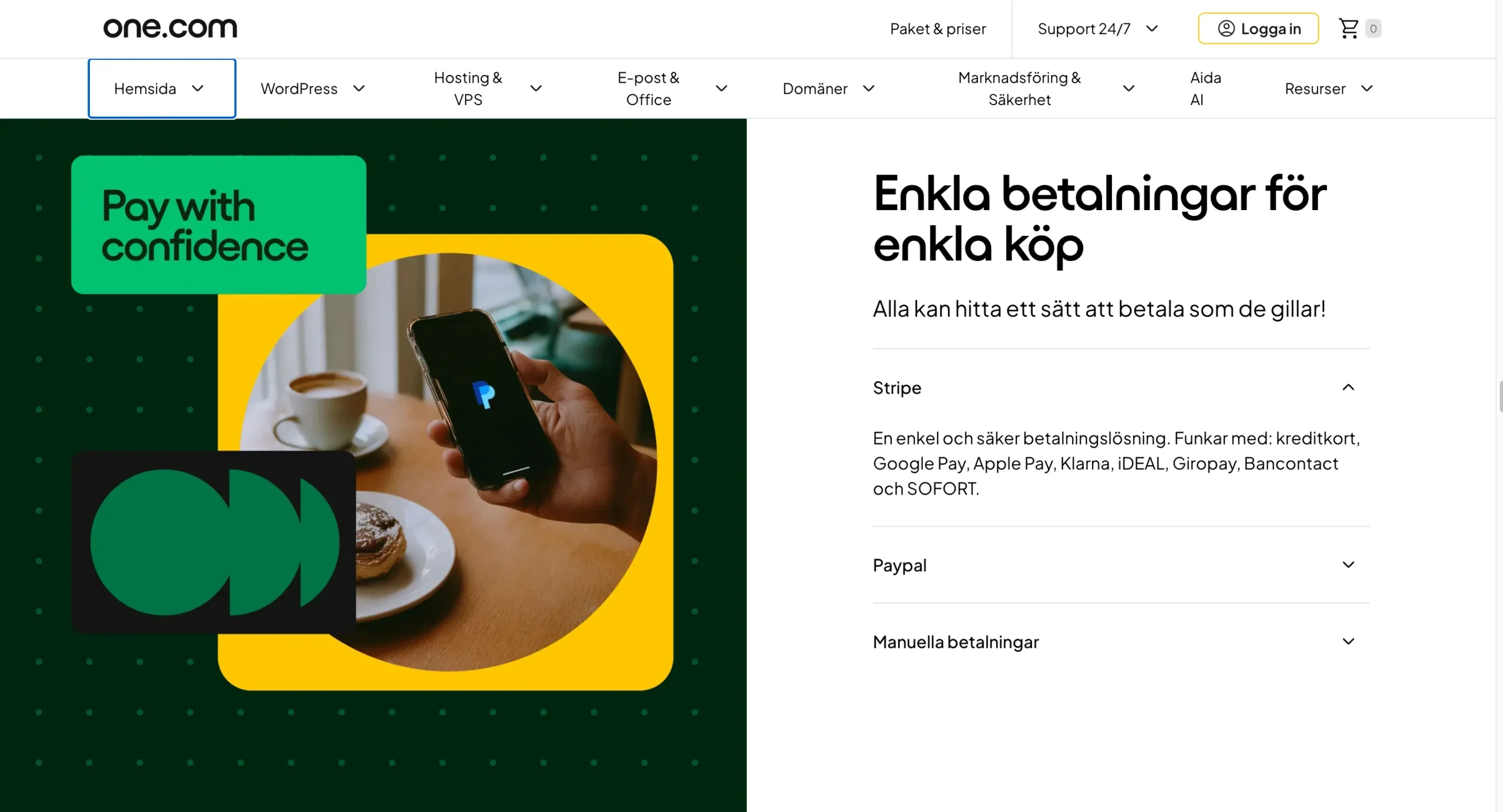 one.com webshop